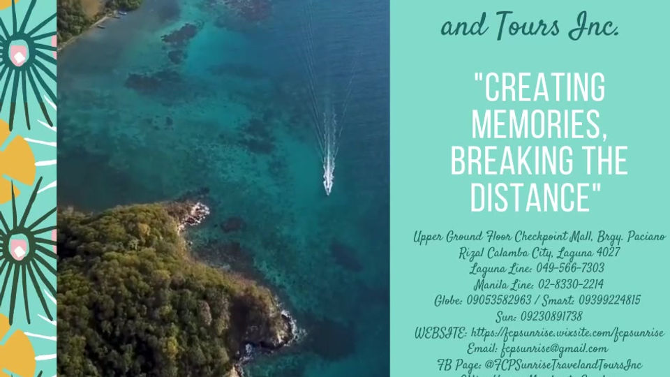 FCP Sunrise Travel and Tours Inc.